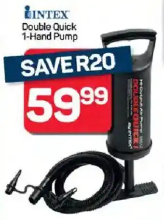 Pick n Pay Hypermarket INTEX Double Quick 1-Hand Pump offer