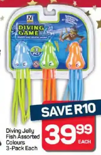 Pick n Pay Hypermarket Diving Jelly Fish Assorted Colours offer