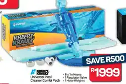 Pick n Pay Hypermarket Kreepy Krauly Universal Pool Cleaner Combi Pack offer
