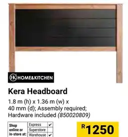 Builders Warehouse Home & Kitchen Kera Headboard offer