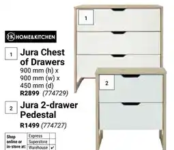 Builders Warehouse Home & Kitchen Jura Chest of Drawers offer