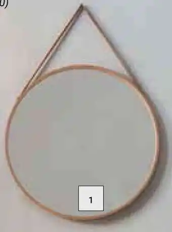 Builders Warehouse DH Oak Belt Mirror offer