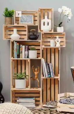 Builders Warehouse Shelfmate Modular Pine Crate offer