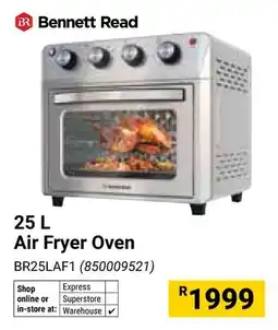 Builders Warehouse Bennett Read Air Fryer Oven offer