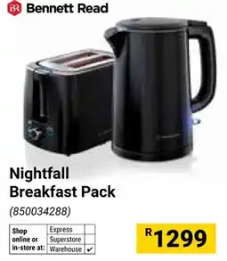 Builders Warehouse Bennett Read Nightfall Breakfast Pack offer