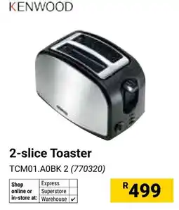 Builders Warehouse KENWOOD 2-slice Toaster offer