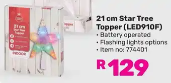 Game Star Tree Topper offer