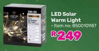 Game LED Solar Warm Light offer