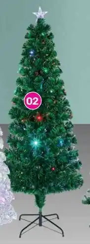 Game 180 cm Fibre Optic Green Tree offer