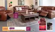 Bradlows Viali Lagos 3 Piece 3 Action Reclining Lounge Suite 10282232 offer