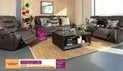 Bradlows Winston 3 Piece 5 Action Reclining Lounge Suite 10291912001 offer