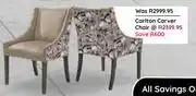 Bradlows Carlton Carver Chair offer