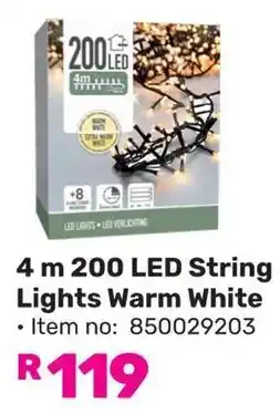 Game 200 LED String Lights Warm White offer