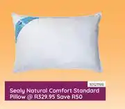 Bradlows Sealy Natural Comfort Standard Pillow 10121198 offer