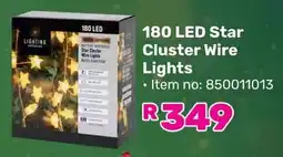 Game 180 LED Star Cluster Wire Lights offer