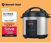 Bradlows Bennett Read 6L Black Multi Cooker 10298857 offer