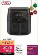 Bradlows Defy 7.6L Digital Air Fryer DAF3376DB 10293530 offer