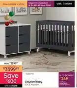 Bradlows Clayton Baby Cot & Mattress 10308710 offer