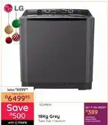 Bradlows LG 18Kg Grey Twin Tub TT1861RWPT 10299814 offer