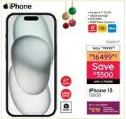 Bradlows Apple iPhone 15 128GB 10293077 offer