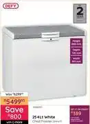 Bradlows Defy 254L White Chest Freezer DMF473 10018951 offer