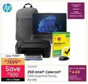 Bradlows HP 250 Intel Celeron N100 Essential Family Bundle 10304234 offer