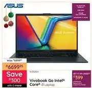 Bradlows Asus Vivobook Go Intel Core i3 Laptop 10310561 offer