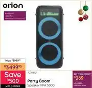 Bradlows Orion Party Boom Speaker PPA 5000 10298121 offer