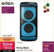 Bradlows Orion Party Blast Speaker PPA 3000 10298163 offer