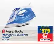 Russells Russell Hobbs Pro Glide Steam Iron RHI400 10113574 offer