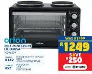 Russells Orion 30L Mini Oven OCO30SA 10296539 offer