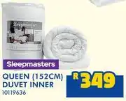 Russells Sleepmasters Queen 152cm Duvet Inner 10119636 offer