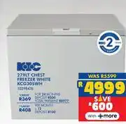 Russells KIC 279L Chest Freezer White KCG305WH 10298476 offer