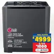 Russells LG 15Kg Twin Tub Grey TT1561RWPT 10299794 offer