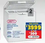 Russells Defy 195L Chest Freezer White DMF470 10016010 offer