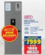 Russells Defy 348L Fridge/Freezer Metallic DAC645 10117052 offer