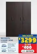 Russells Brooklyn 3 Door Robe 10298946 offer