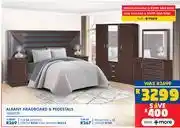 Russells Albany Headboard & Pedestals 10302739 offer