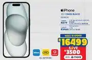 Russells Apple iPhone 15 128GB Black Smartphone (10294576) offer
