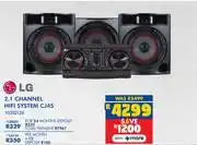 Russells LG 2.1 Channel HiFi System CJ45 (10302126) offer