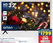 Russells Orion 32 HD TV OLED32HDB (10296528) offer