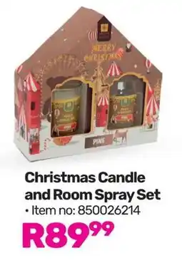 Game Christmas Candle and Room Spray Set offer