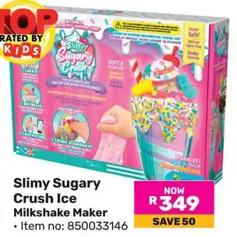 Game Slimy Sugary Crush Ice Milkshake Maker offer