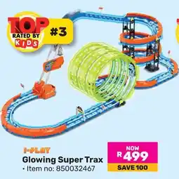 Game I-PLAY Glowing Super Trax offer