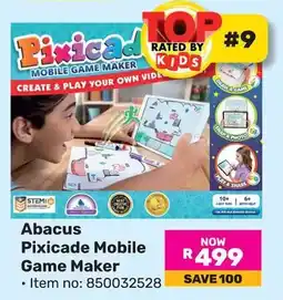 Game Abacus Pixicade Mobile Game Maker offer