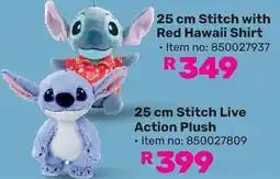 Game Stitch with Red Hawaii Shirt offer