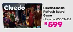 Game Cluedo Classic Refresh Board Game offer