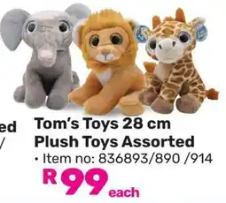 Game Tom's Toys Plush Toys Assorted offer