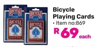 Game Bicycle Playing Cards offer