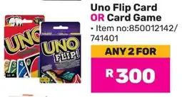 Game Uno Flip Card OR Card Game offer